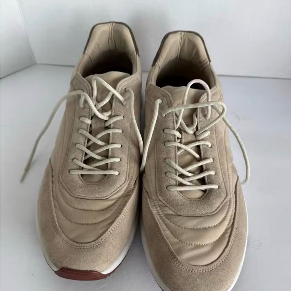 Loro Piana Cream Sneakers